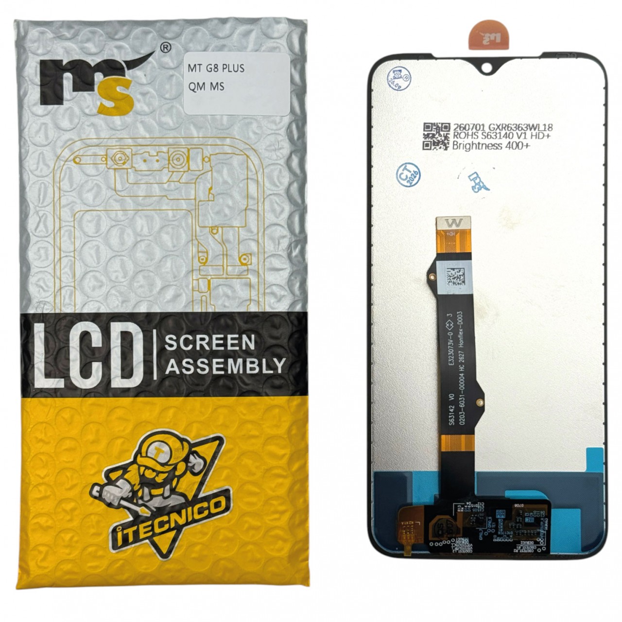MODULO MOTOROLA G8 PLUS LCD - CROWN / ITECNICO