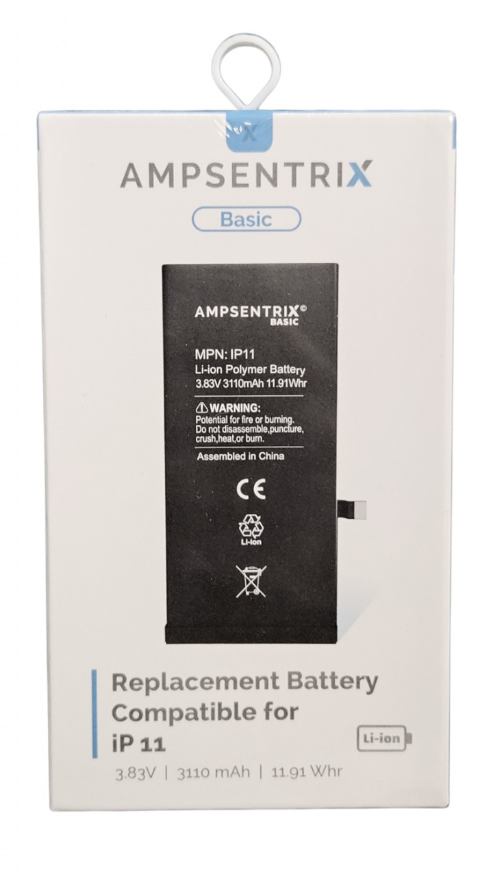 BATERIA AMPSENTRIX IPHONE 11 - BASIC