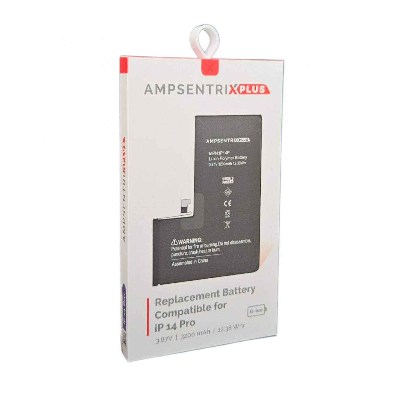 BATERIA IPHONE 14 PRO AMPSENTRIX PLUS