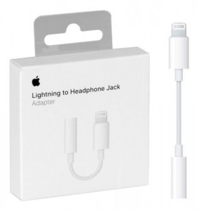 ADAPTADOR LIGHTNING A JACK 3.5 MM APPLE