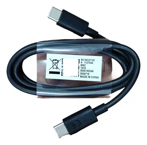 CABLE TIPO C A TIPO C MOTOROLA 100% ORIGINAL