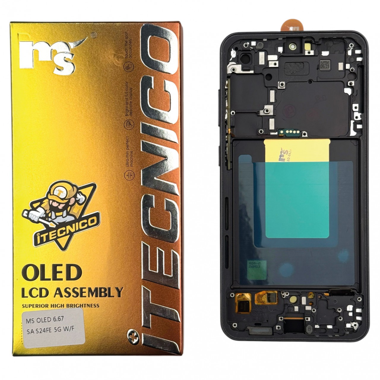 MODULO SAMSUNG S24FE OLED CON MARCO - CROWN / ITECNICO