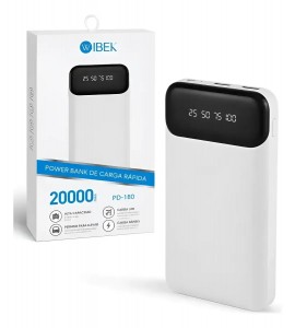 POWER BANK 20000 MAH - IBEK PD 180