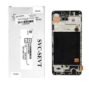 MODULO SAMSUNG A51 CON MARCO - SERVICE PACK 100% ORIGINAL