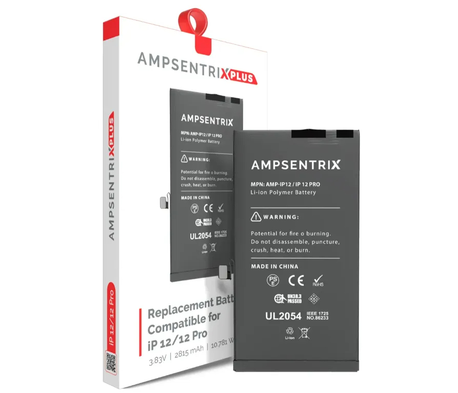 BATERIA AMPSENTRIX IPHONE 12/12 PRO - PLUS