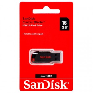 PENDRIVE SANDISK 16GB CRUZER BLADE