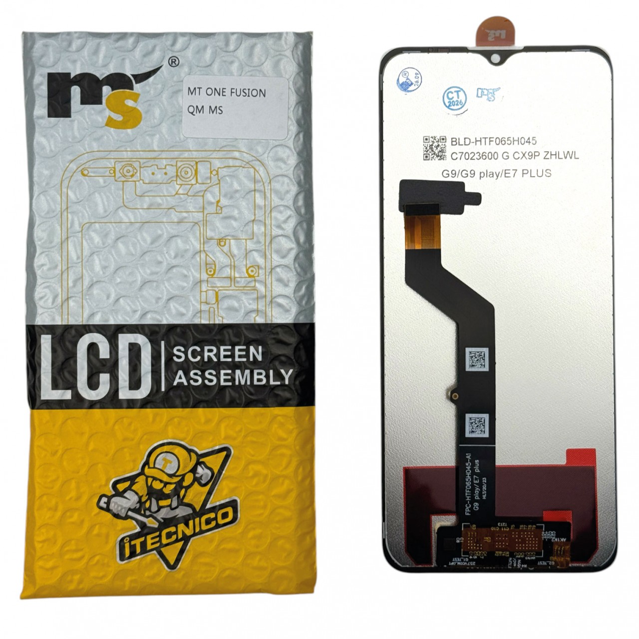 MODULO MOTOROLA ONE FUSION LCD - CROWN / ITECNICO
