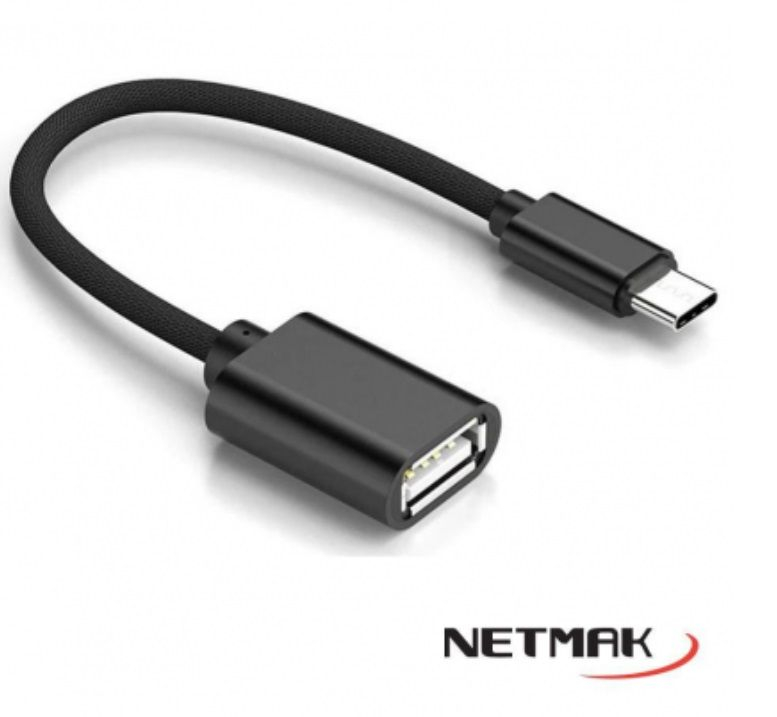 ADAPTADOR NETMAK OTG TIPO C