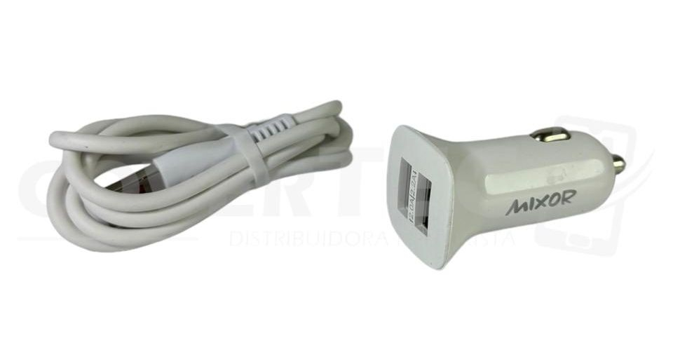 CARGADOR DE AUTO MIXOR ATRACCION MICRO USB