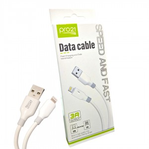 CABLE IPHONE LIGHTNING PRO 21 CAJA