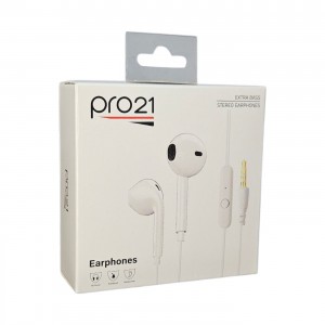 AURICULAR PRO21 IN EAR - BLANCO