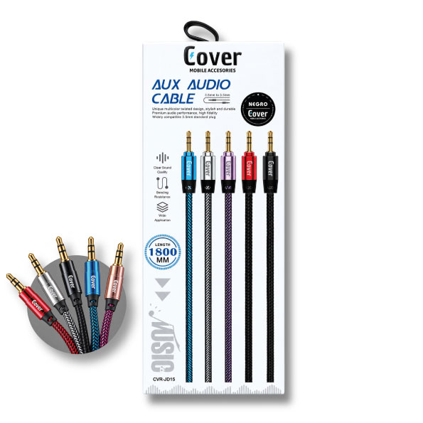 CABLE AUXILIAR 1.8 METROS COVER® JD15