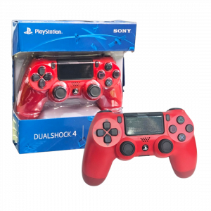JOYSTICK PS4 SONY ROJO LISO