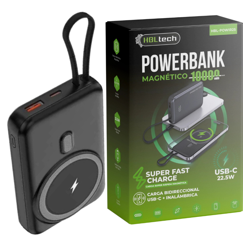 POWER BANK 10000 MAH MAGSAFE WIR25