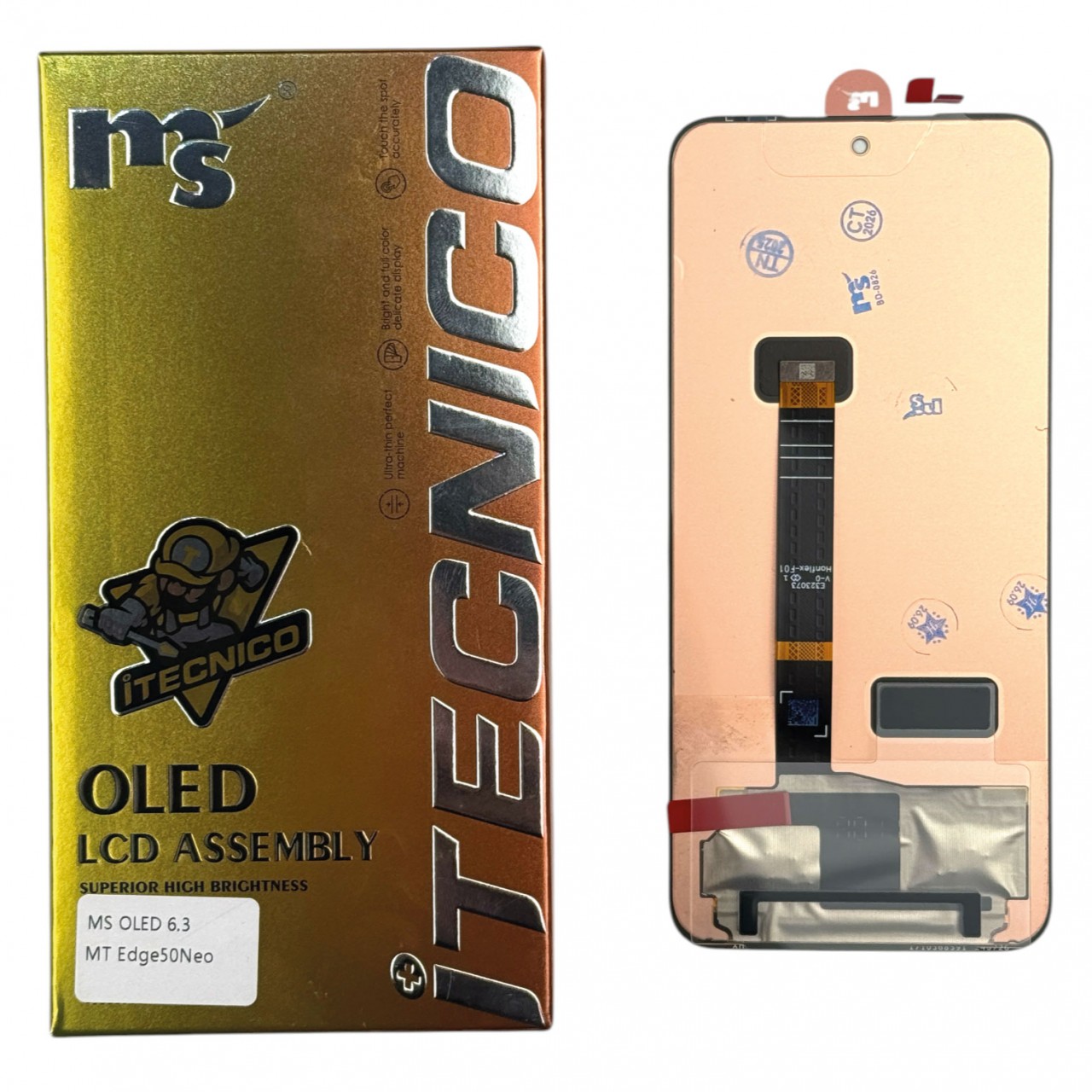 MODULO MOTOROLA EDGE 50 NEO / EDGE 60 NEO OLED - CROWN / ITECNICO