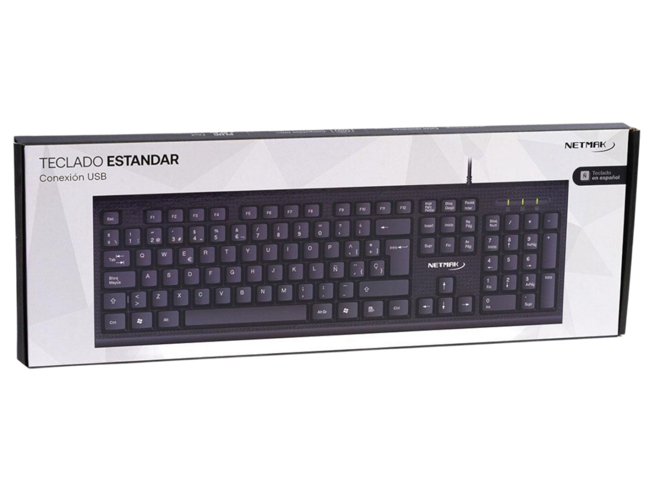 TECLADO ESTANDAR USB NETMAK