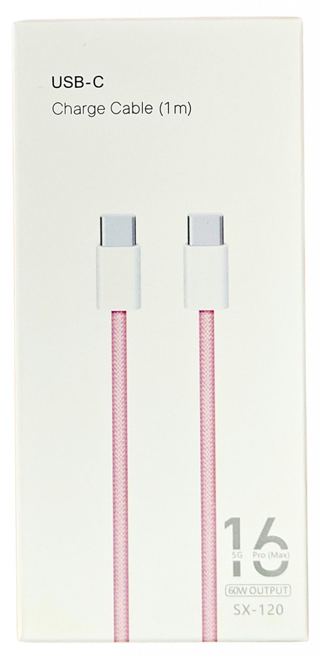 CABLE TIPO C A TIPO C 60W IPHONE 16 SERIES