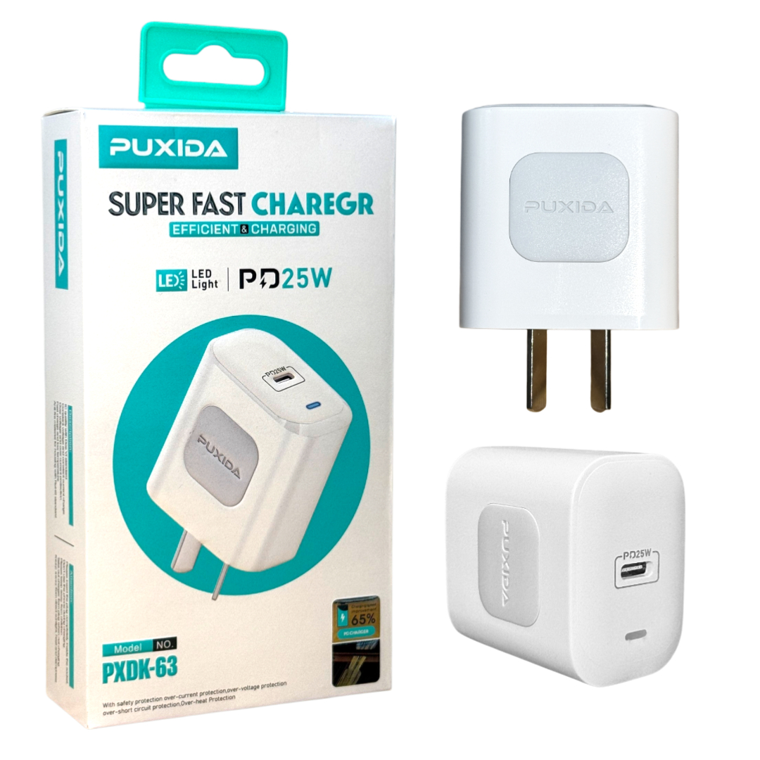CABEZAL PUXIDA 25W USB C DK63