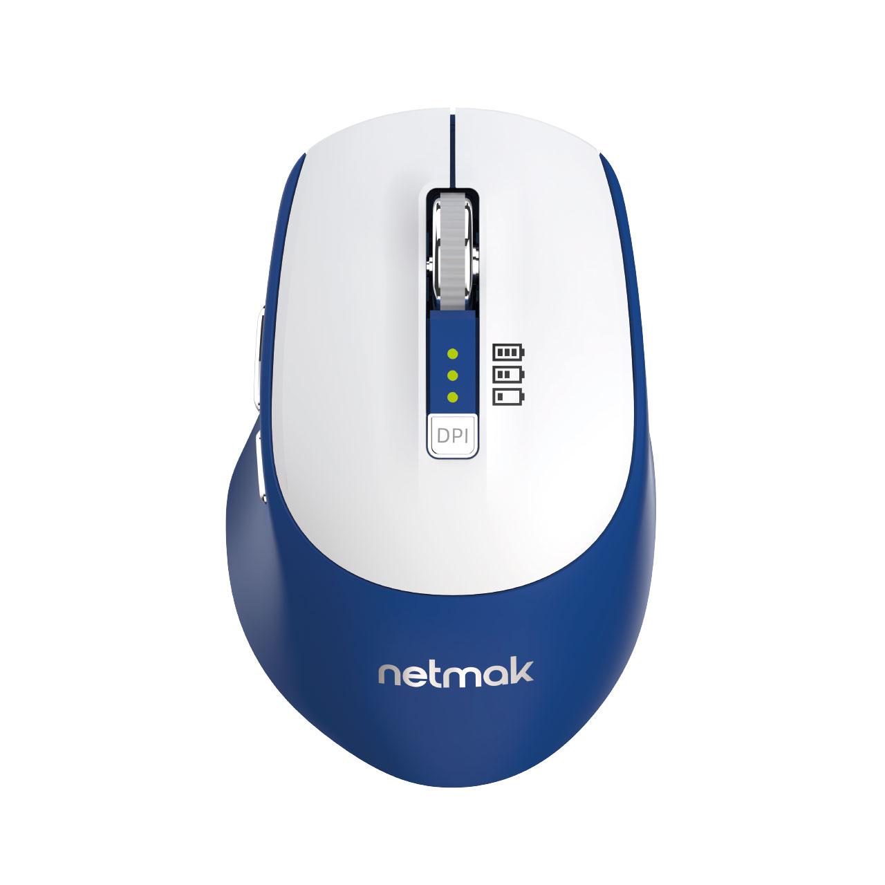 MOUSE INALAMBRICO M679 NETMAK AZUL