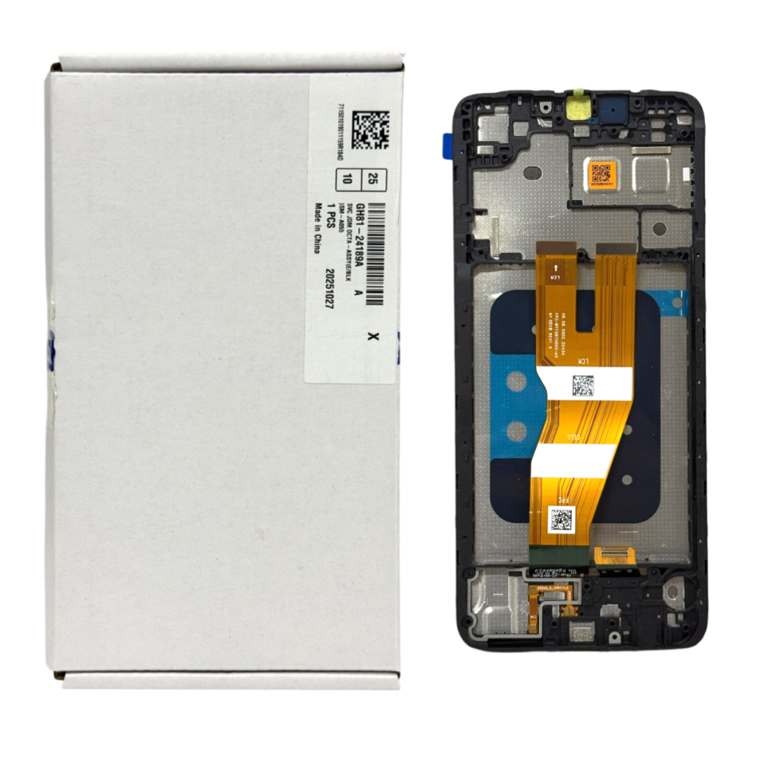 MODULO SAMSUNG A05 CON MARCO - SERVICE PACK 100% ORIGINAL
