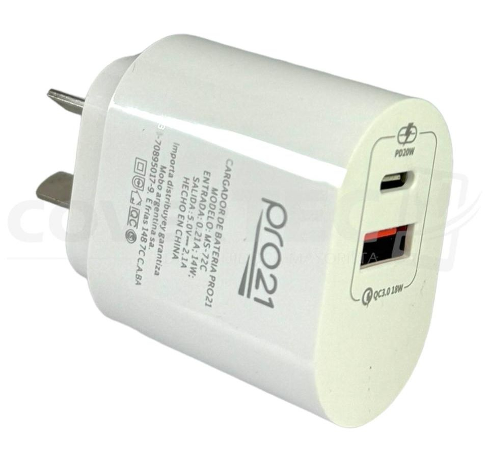 CABEZAL TIPO C PRO21 POWER DELIVERY CAJA AMARILLA