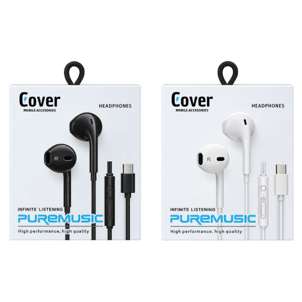 AURICULAR IN EAR TIPO C COVER® CJ02