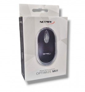 MOUSE LUMINOSO USB NETMAK