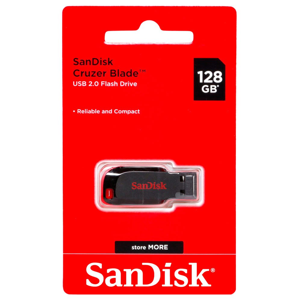 PENDRIVE SANDISK 128GB CRUZER BLADE