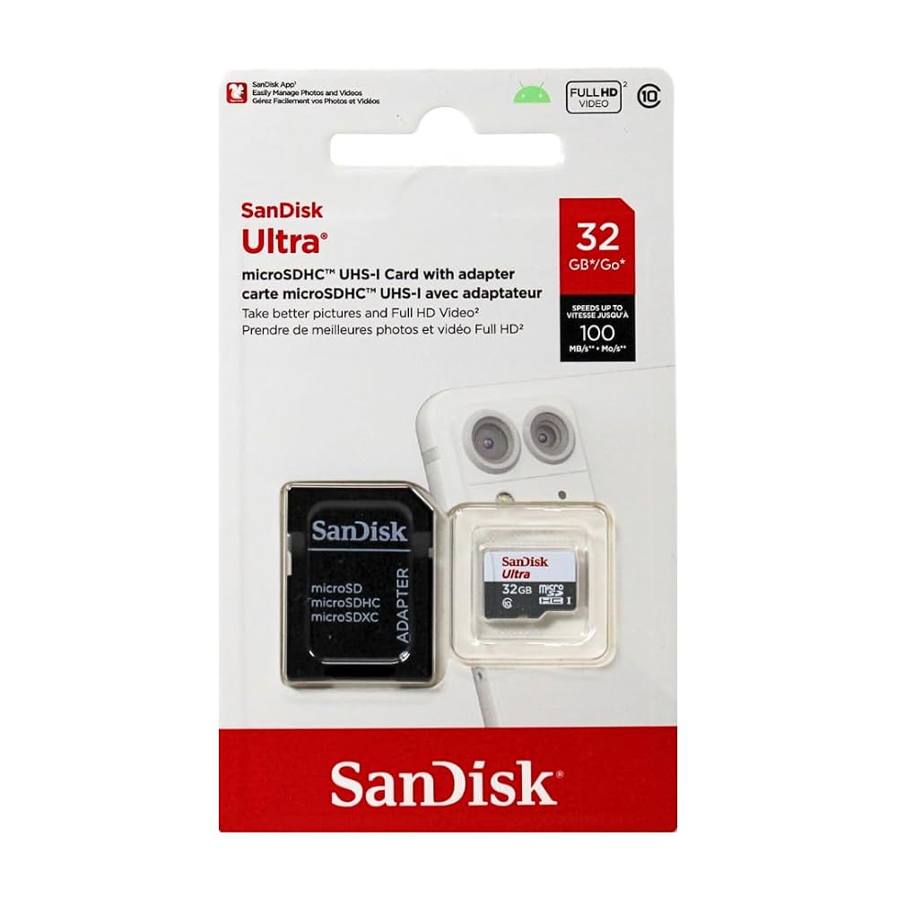 MEMORIA SANDISK 32GB CLASE 10