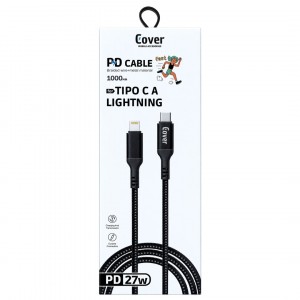 CABLE TIPO C A LIGHTNING COVER® BW17