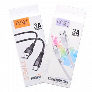 CABLE TIPO C MALLADO PRO 21