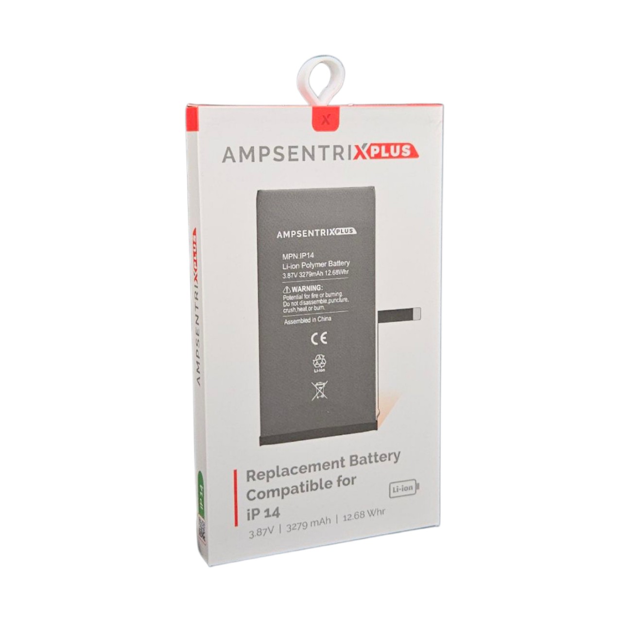 BATERIA IPHONE 14 AMPSENTRIX PLUS