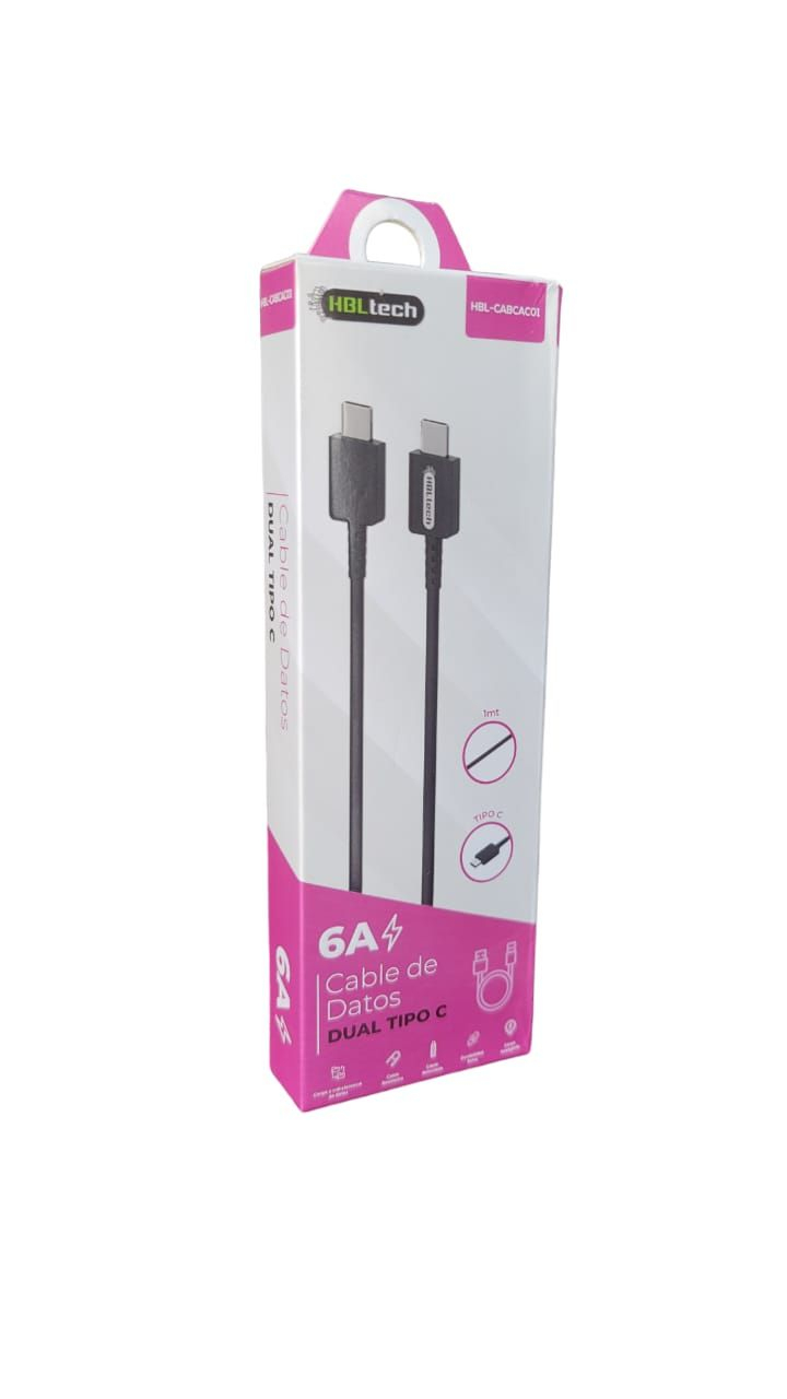 CABLE TIPO C A TIPO C HBL