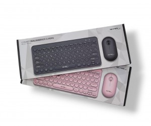 TECLADO NETMAK MULTIMEDIA + MOUSE INALAMBRICO KB850 NEW