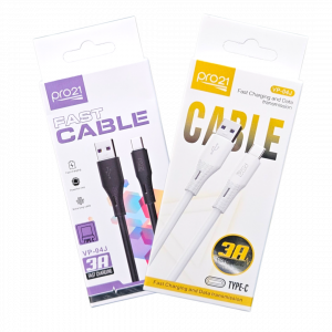 CABLE TIPO C ENGOMADO PRO21 VP-04J