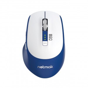 MOUSE INALAMBRICO M679 NETMAK AZUL