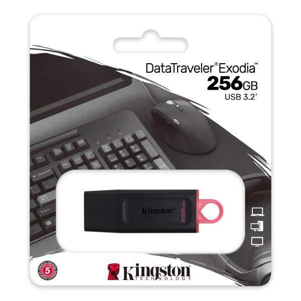 PENDRIVE KINGSTON 256GB EXODIA