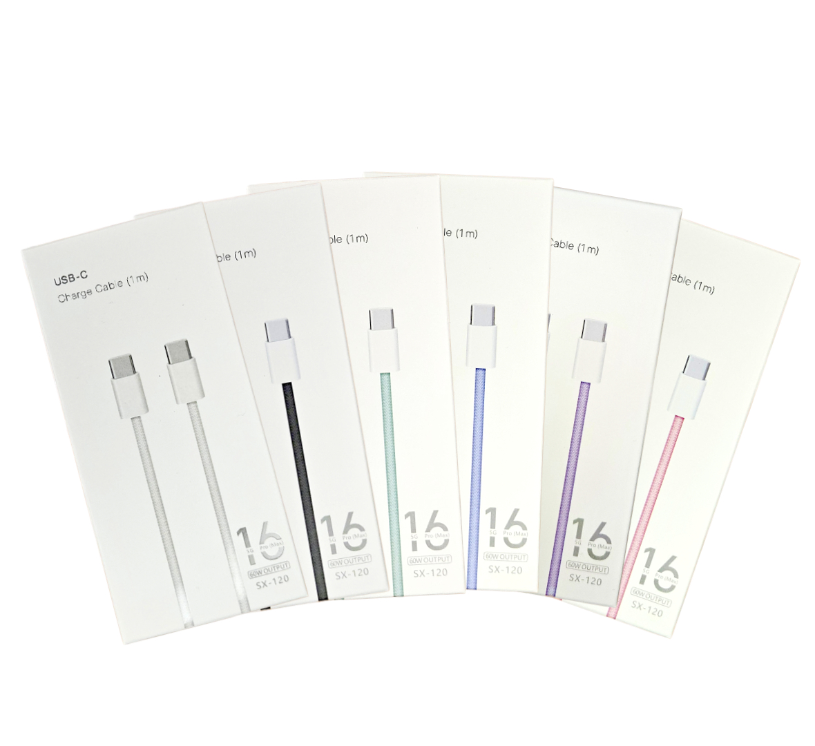 CABLE TIPO C A TIPO C 60W IPHONE 16 SERIES