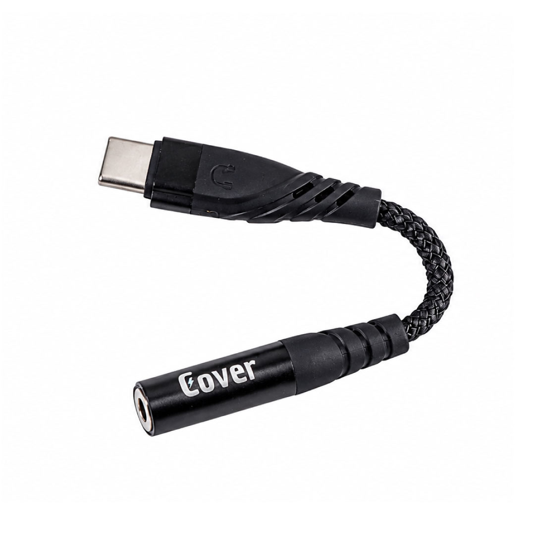 ADAPTADOR TIPO C A AUXILIAR 3.5MM COVER® BZ11