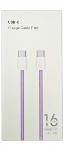 CABLE TIPO C A TIPO C 60W IPHONE 16 SERIES