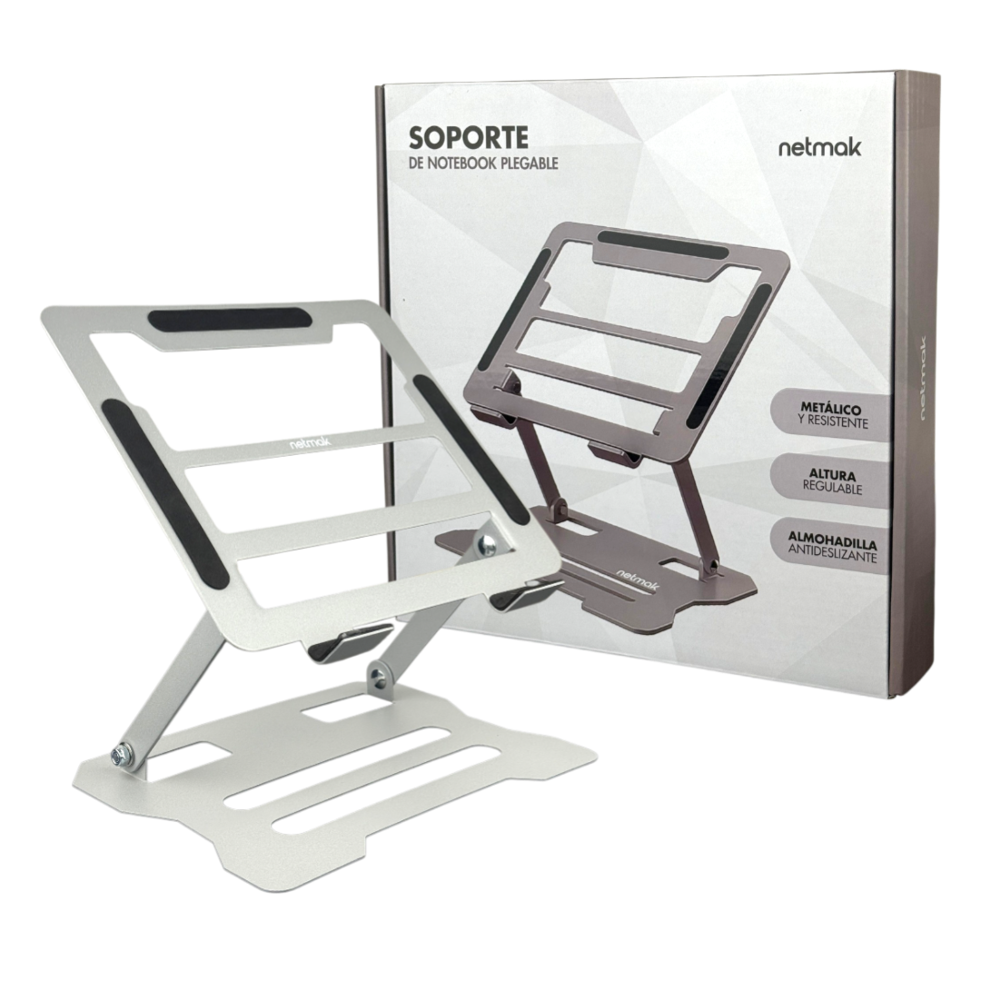 SOPORTE DE NOTEBOOK METALICO NETMAK HC78