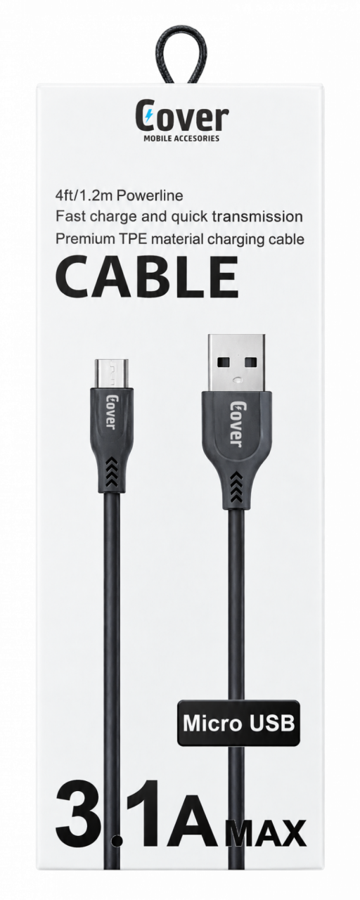 CABLE MICRO USB COVER® BT01