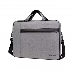 MALETIN PORTA NOTEBOOK GRIS NETMAK