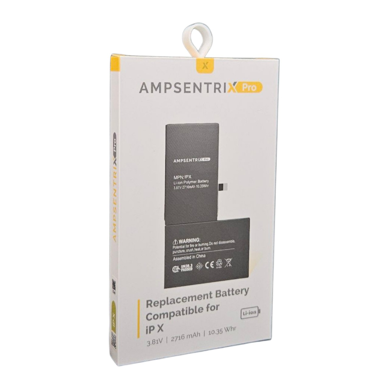 BATERIA IPHONE X AMPSENTRIX PRO