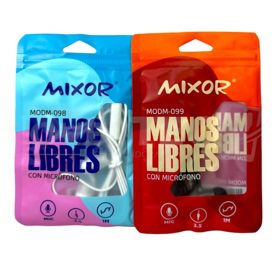 AURICULAR MIXOR MANOS LIBRES MOD 098 / 099