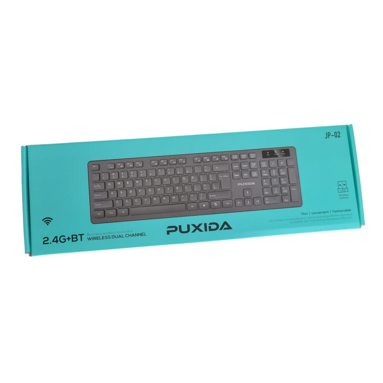 TECLADO INALAMBRICO PUXIDA JP02