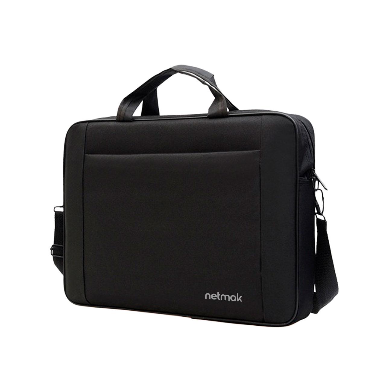 MALETIN PORTA NOTEBOOK NEGRO NETMAK