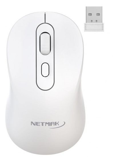 MOUSE INALAMBRICO BLUETOOTH RECARGABLE NETMAK M640