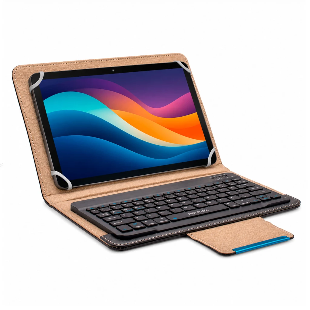 FUNDA DE TABLET 9" A 11" + TECLADO BT - NETMAK FT11