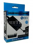 CARGADOR DE NOTEBOOK UNIVERSAL 8 FICHAS IBEK 1001